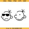 Diary of a Wimpy Kid Gregg svg