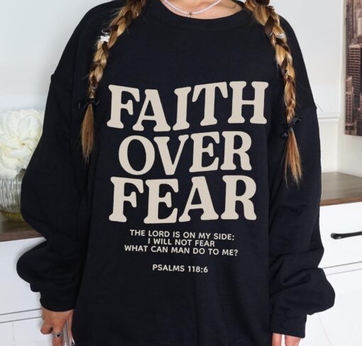 Faith Over Fear SVG