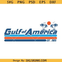 Gulf of America 2025 SVG PNG