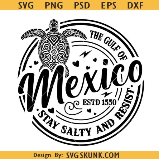 Gulf of Mexico shirt SVG