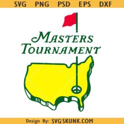 Masters golf party SVG, The masters tournament svg, Augusta masters logo svg png