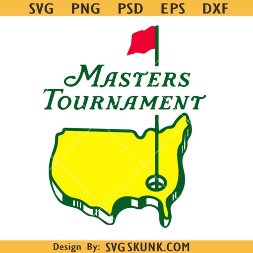 Masters golf party SVG, The masters tournament svg, Augusta masters logo svg png