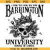 Barrington University Svg, Dark Romance Reader Svg, House if Lords SVG
