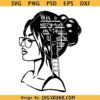 Just A Girl Who Loves Books SVG, Library Girl SVG, Book lover svg, Bookish svg