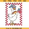 Patriotic Goose Png, Boy 4th Goose PNG, Boy 4th July PNG, Patriotic Boy PNG, goose 4th of July png