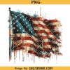Vintage distressed American flag PNG, Tattered American Flag Png, distressed flag png