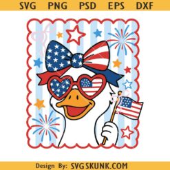 4th of July Mama Goose Png, Preppy American Mama Coquette Design, Patriotic Goose Png