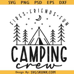 Camping crew SVG, Camping svg, Family Camping svg, Camping Trip png, Camp Life svg