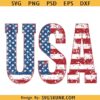 Distressed USA Svg Png, USA word design, Retro USA Png, 4th Of July PNG, 4th Of July Sublimation