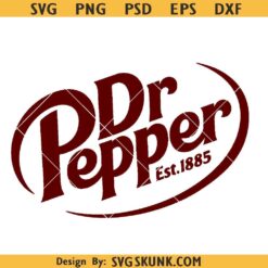 Dr Pepper PNG SVG, Pepper Logo vector, Perfect Gift for Dr Pepper Fans, Dr Pepper HoodieT-Shirt Design