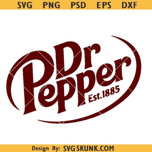 Dr Pepper PNG SVG, Pepper Logo vector, Perfect Gift for Dr Pepper Fans, Dr Pepper HoodieT-Shirt Design