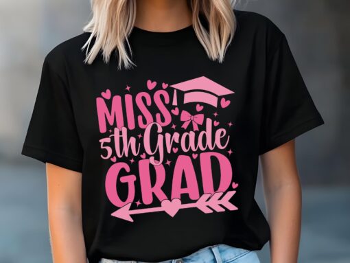 Miss 5th Grade Grad PNG