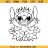 Ohana Lilo and Stitch SVG, Ohana means family svg, Lilo and Stitch SVG, Stitch quote Cricut