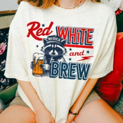 Red White and Brew Png
