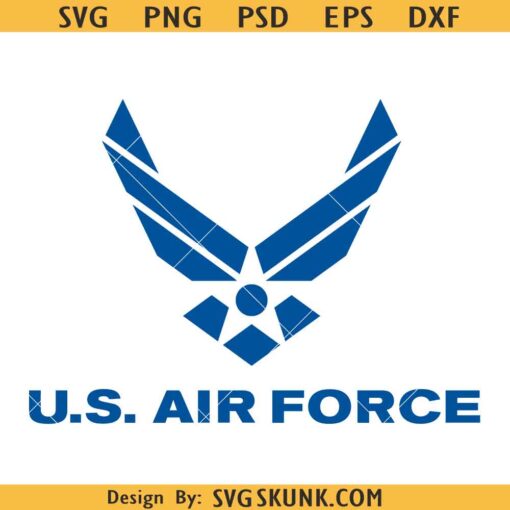 US Air Force Logo SVG, US Air Force Logo PNG, US Air Force Emblem Digital Download