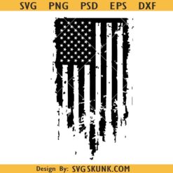 Distressed American flag SVG, US flag distressed svg png, 4th of July svg, Patriotic veteran flag svg png
