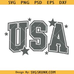 Distressed USA png svg, Grunge Patriotic Shirt Designs, 4th Of July Svg, USA varsity svg png