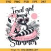 Feral girl summer raccoon PNG, Feral Girl Summer PNG, Funny Raccoon PNG, Feral Raccoon Meme PNG