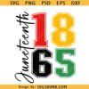 Juneteenth 1865 Svg, Black History Svg, African American Svg, Black Woman Svg, Juneteenth Shirt Svg png