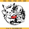 Pokemon Pikachu SVG PNG, Bulbasaur Png, Pokemon Clipart, Pikachu Svg, Squirtle Svg