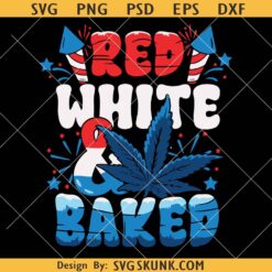 Red White And Baked PNG, 4th Of July Svg, Red White Blue Png, Holiday Gift Idea Png