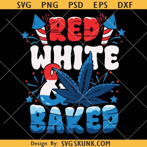 Red White And Baked PNG, 4th Of July Svg, Red White Blue Png, Holiday Gift Idea Png