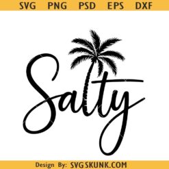 Salty Summer SVG, Salty Svg Retro Summer Beach Svg Boho Salty Beach Svg Summer Vibes Svg Png