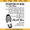 Stepped Up Dad Svg, Stepdad Svg, Best Stepdad Svg, Bonus Dad Svg, Gift For Step Up Dad Svg