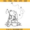 Winnie the Pooh with hunny SVG, Winnie the Pooh SVG PNG, Disney Winnie the Pooh png