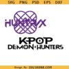 K-pop Huntrix Logo Inspired SVG PNG, Huntrix Logo SVG PNG, Kpop Rumi Mira Zoey SVG