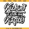 Kickin it with my kinfolk Png svg, Family Reunion svg, Family Reunion Shirt, Family Tree svg, kinfolk SVG