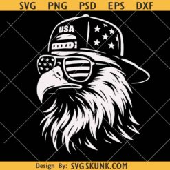 Patriotic Eagle Svg, July 4th Svg Eagle flag SVG, 4th Of July Eagle File For Cricut