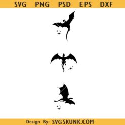 Dragon Fantasy Rider SVG PNG