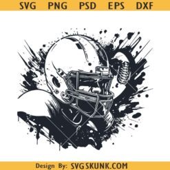 Football Helmet SVG, Football player SVG, Football SVG files, game day SVG PNG