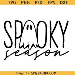 Spooky season SVG, Halloween shirt svg, Halloween sign svg, fall svg