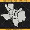 Texas Hook Em SVG, Hook Em Longhorns Football SVG