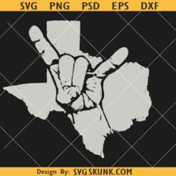 Texas Hook Em SVG, Hook Em Longhorns Football SVG