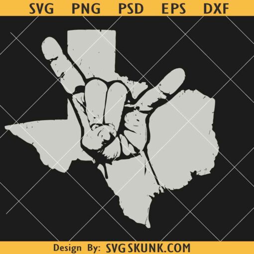 Texas Hook Em SVG, Hook Em Longhorns Football SVG