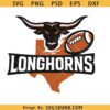 Texas Longhorns SVG PNG, Longhorns football SVG
