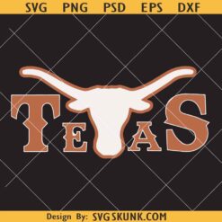 Texas football SVG, Texas Longhorns Svg Png, NCAA team Svg