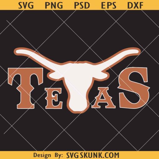 Texas football SVG, Texas Longhorns Svg Png, NCAA team Svg