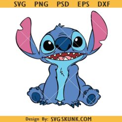Stitch SVG, Disney Stitch SVG, cute stitch svg, Stitch cartoon svg