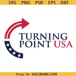 Turning point USA logo SVG, This is the turning point SVG, Turning point USA svg png, Charlie Kirk PNG