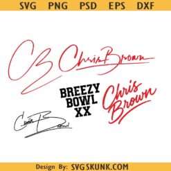 Chris Brown Signatures Svg, Celebrity Signature Png, Chris Brown fan design, Chris Brown Png