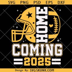Homecoming 2025 Svg, Hoco 2025 Svg, Hoco Vibes Svg, Homecoming Football Svg