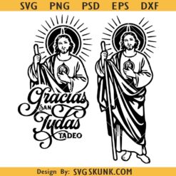 San Judas Tadeo SVG PNG, San Judas Tadeo Art, Mexican Faith Design, Catholic T-shirt svg