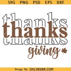 Thanks Giving Svg Png, Thanksgiving Svg, Autumn Svg, Pumpkin Svg, Thankful Svg png