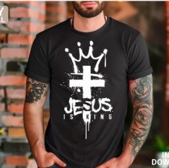 Jesus is King svg png, Christian shirt design svg png, Jesus King SVG PNG