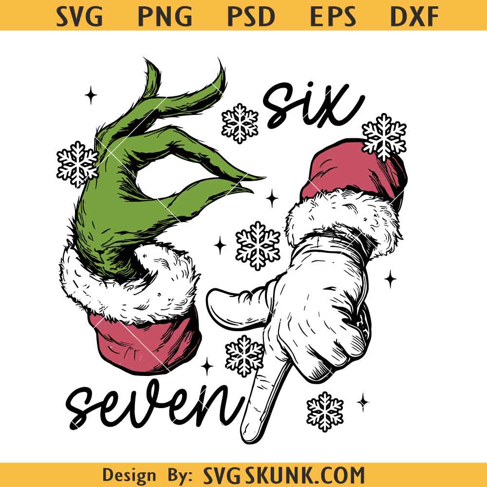 Christmas Six Seven Meme PNG Christmas Six Seven Meme PNG, Six Seven Meme PNG, Funny Mean Guy Christmas PNG SVG