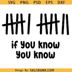 If You Know You Know 67 meme SVG, Trendy Internet Meme Humor, Funny Generation Z svg png